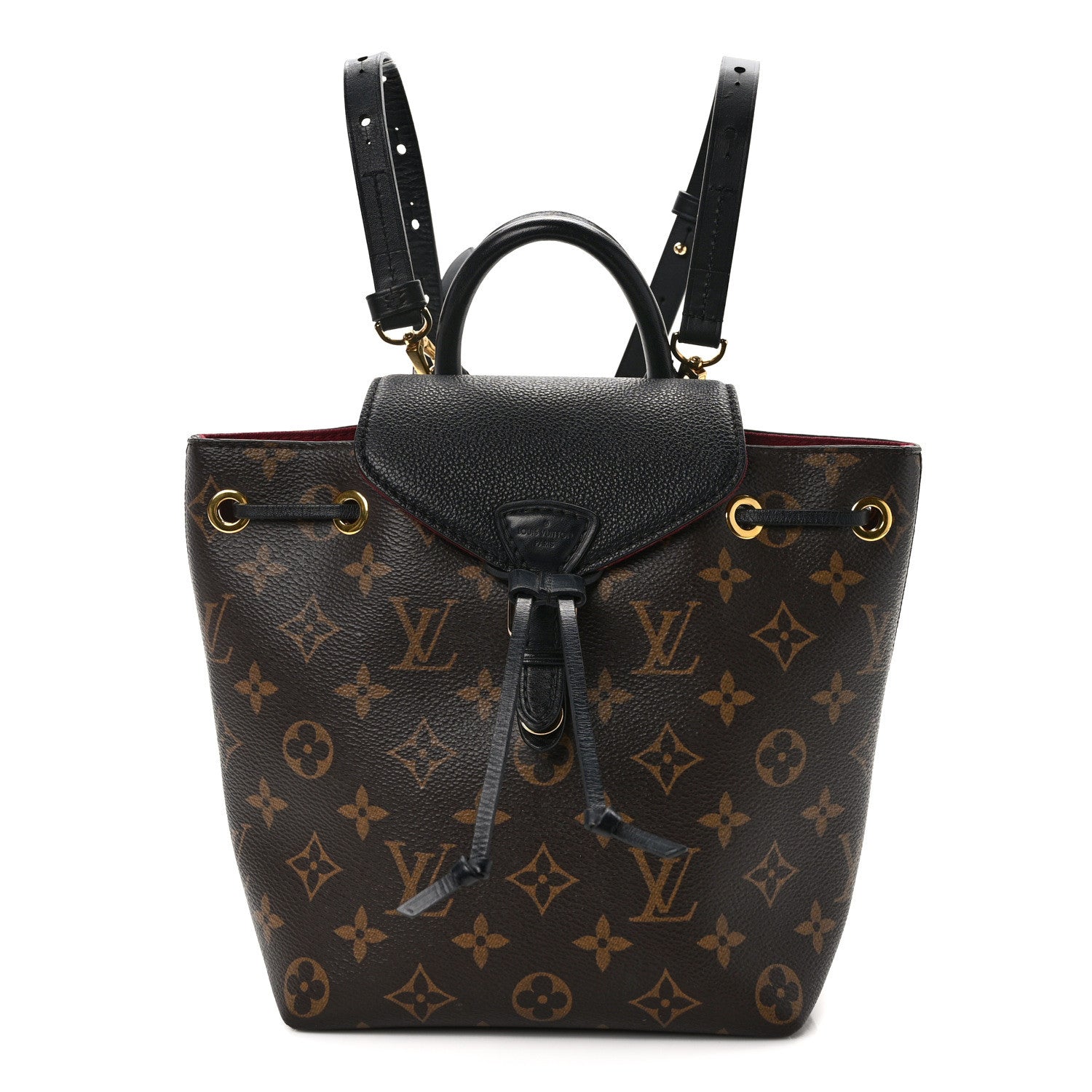Louis Vuitton Monogram BB Montsouris NM Backpack Black 1 of 13