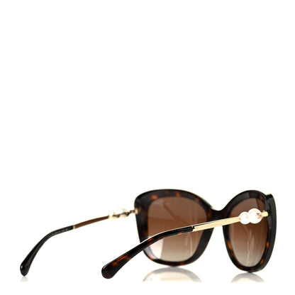 Chanel Cat Eye Pearl Sunglasses 5340-H Tortoise 4 of 5