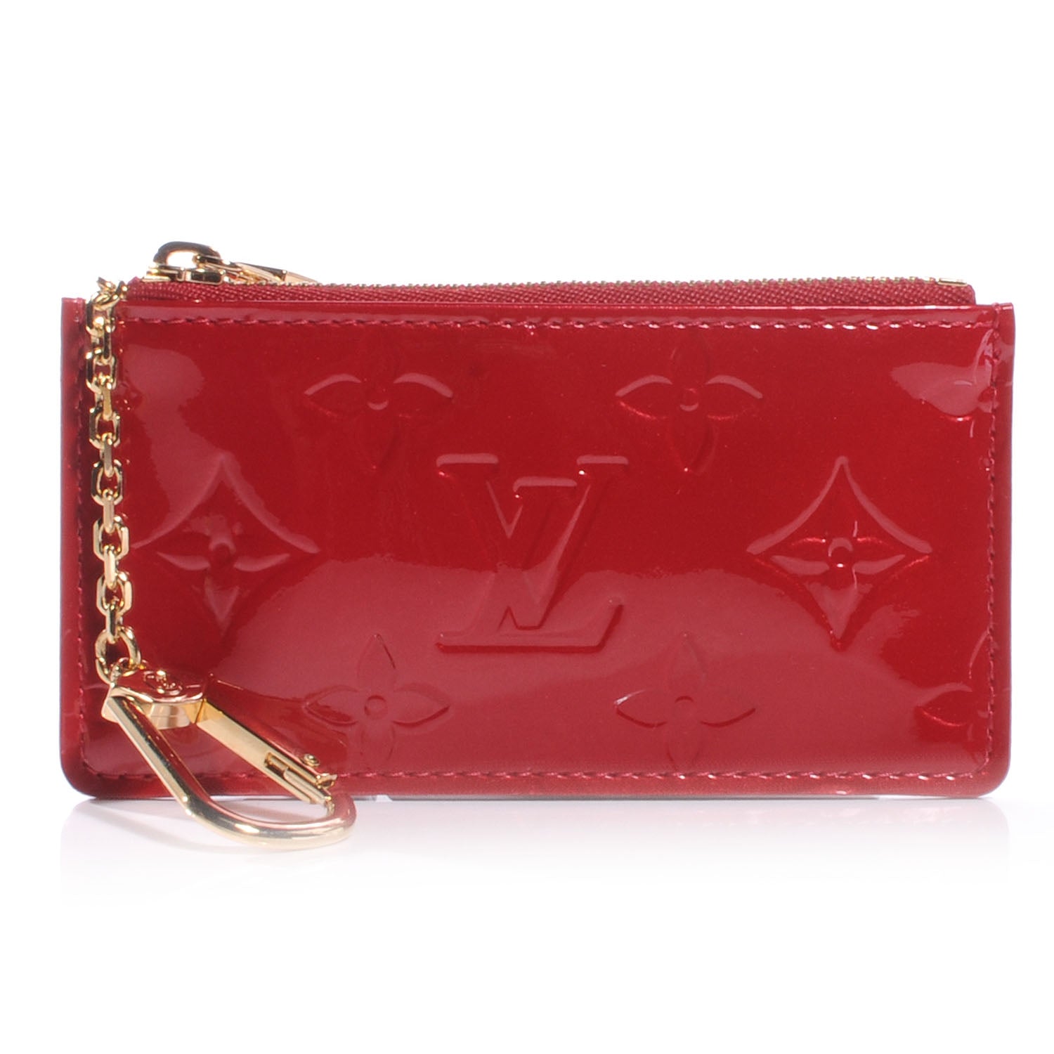 Louis Vuitton Vernis Key Pouch Pomme D'Amour 1 of 7