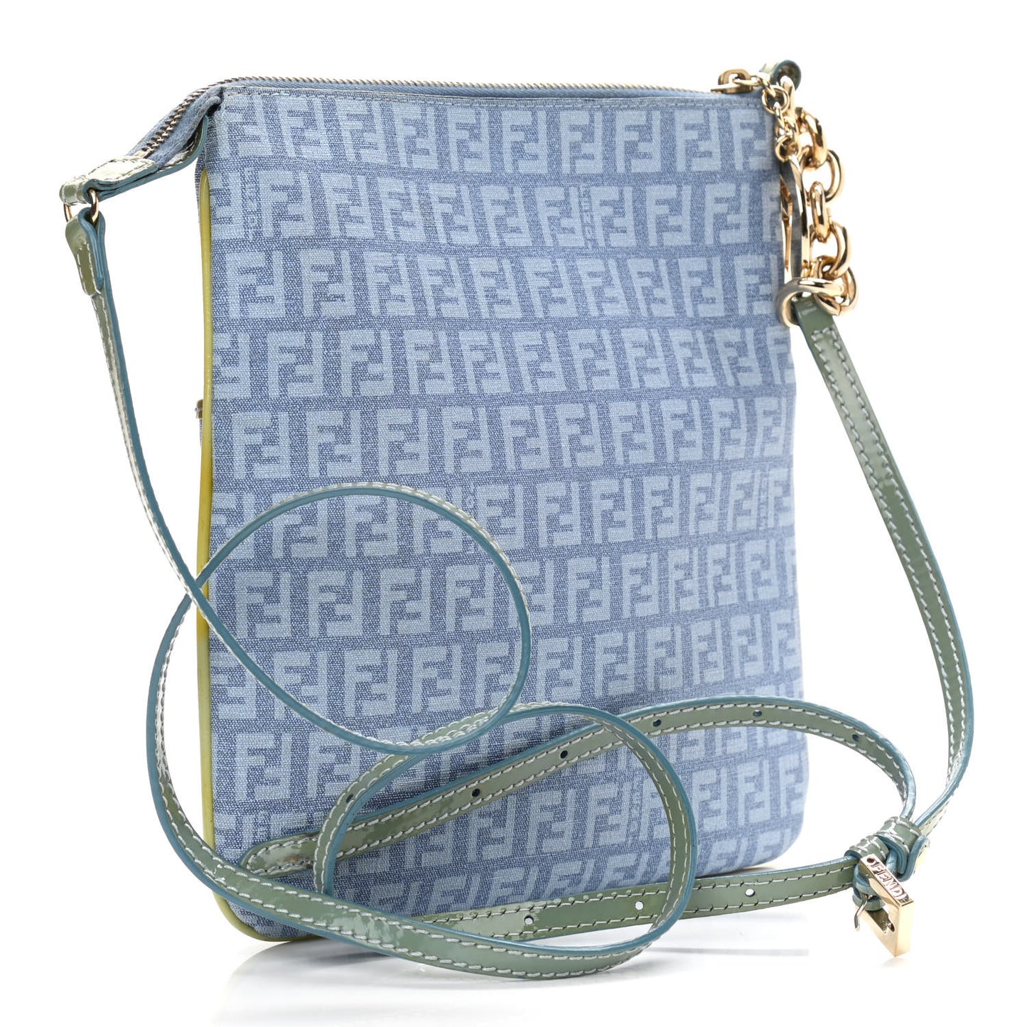Zucchino Patent Small Forever Crossbody Celeste Grigio Lunai Multicolor