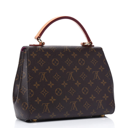 Louis Vuitton Monogram Cluny BB Bordeaux Fuchsia 2 of 13