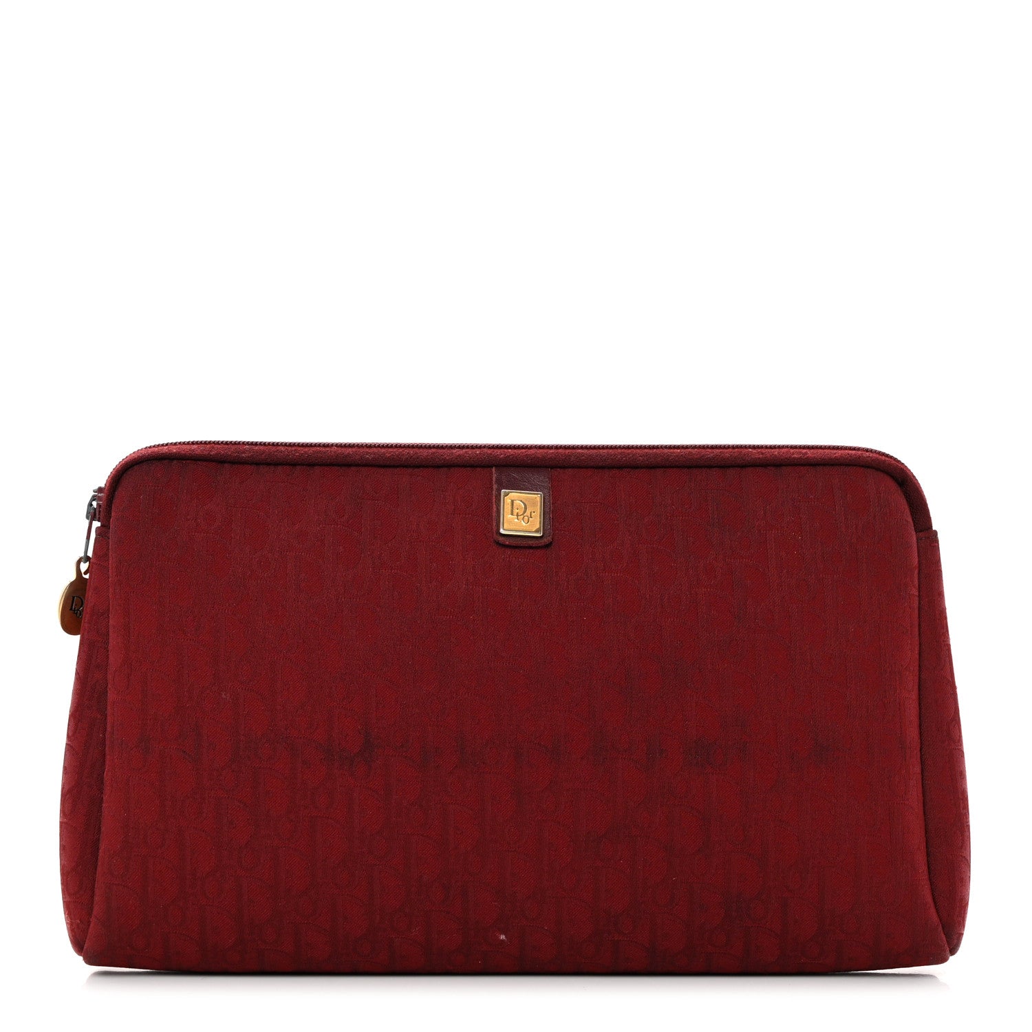 Christian Dior Monogram Pouch Red 1 of 14