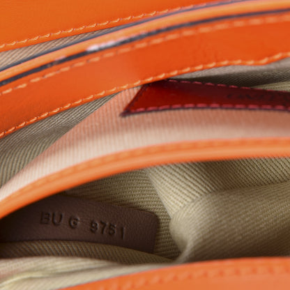 Valentino Garavani Calfskin Va Va Voom Shoulder Bag Orange 14 of 15