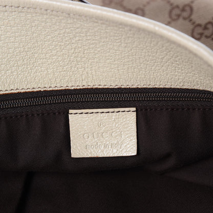 Gucci Monogram Large Eclipse Tote Beige White 8 of 13