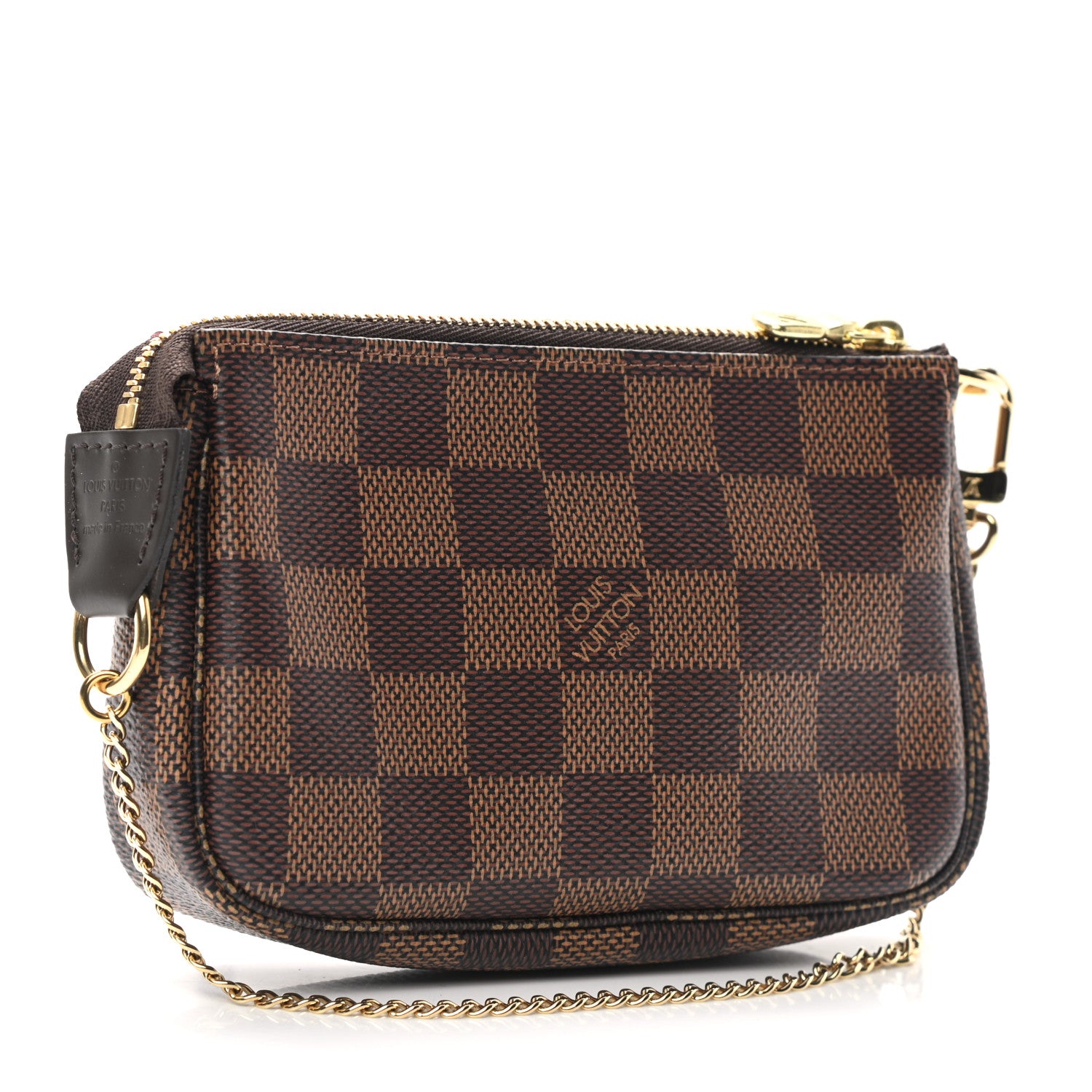 Louis Vuitton Damier Ebene Mini Pochette Accessories 3 of 7