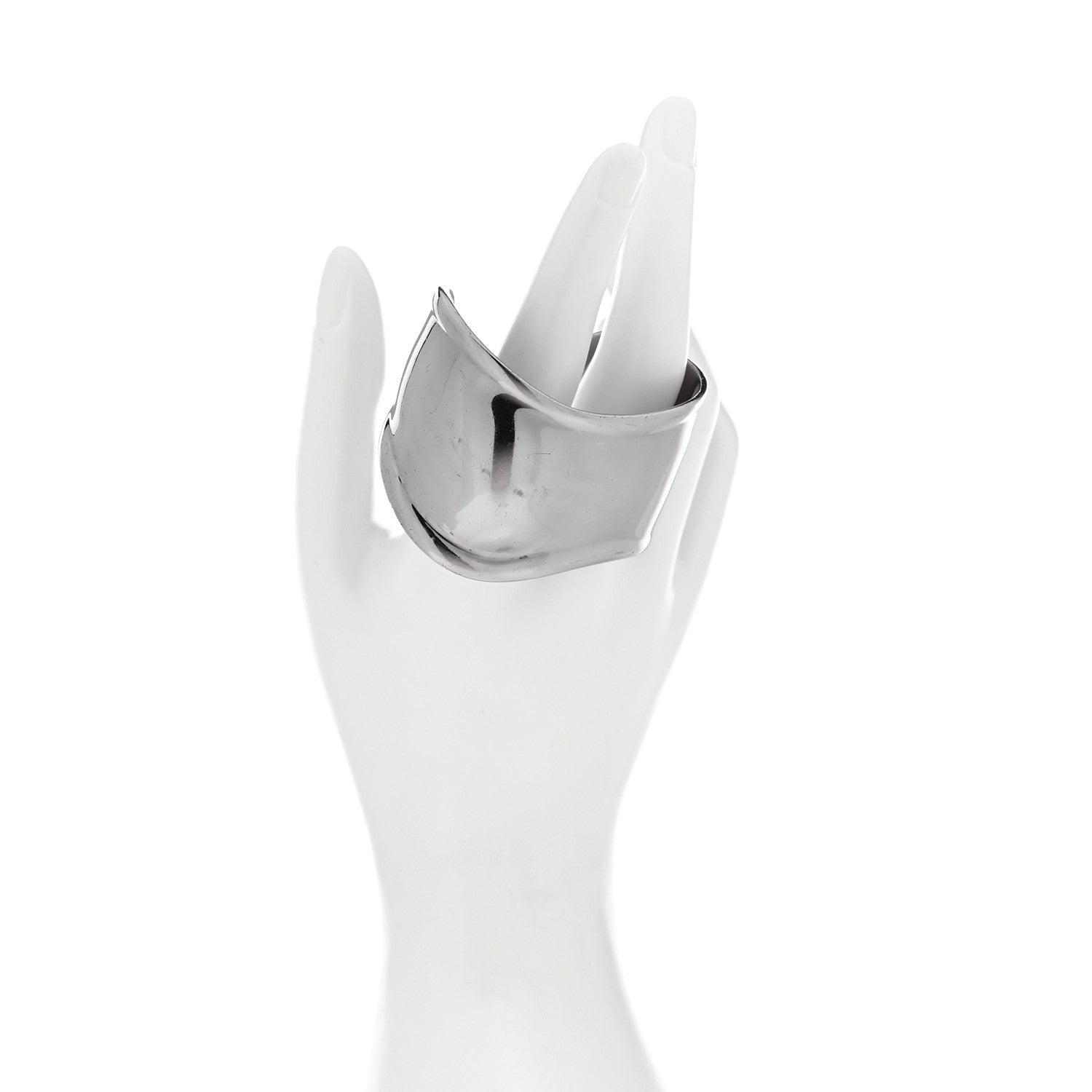Tiffany Ruthenium Small Elsa Peretti Left Wrist Bone Cuff Bracelet 2 of 6