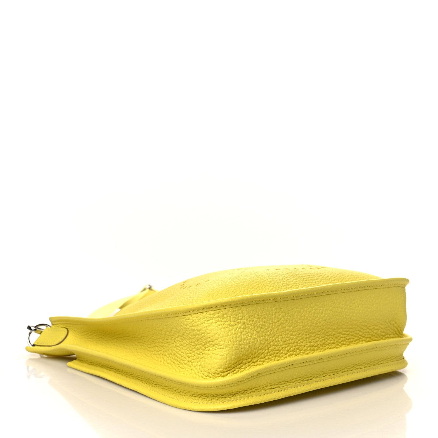 Hermes Taurillon Clemence Evelyne III PM Lime 4 of 9