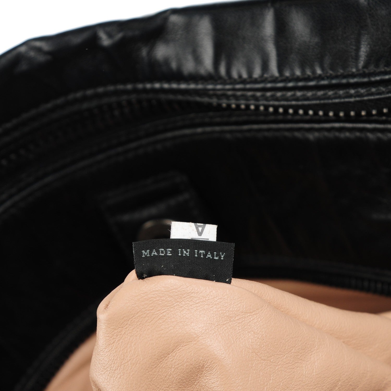 Prada Nappa Antique Satchel Nero Black 7 of 8