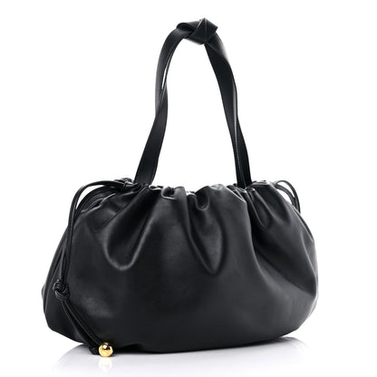 Bottega Veneta Nappa The Bulb Black 3 of 8