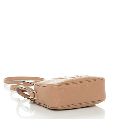 Gucci Pebbled Calfskin Small Soho Disco Bag Rose Beige 4 of 7
