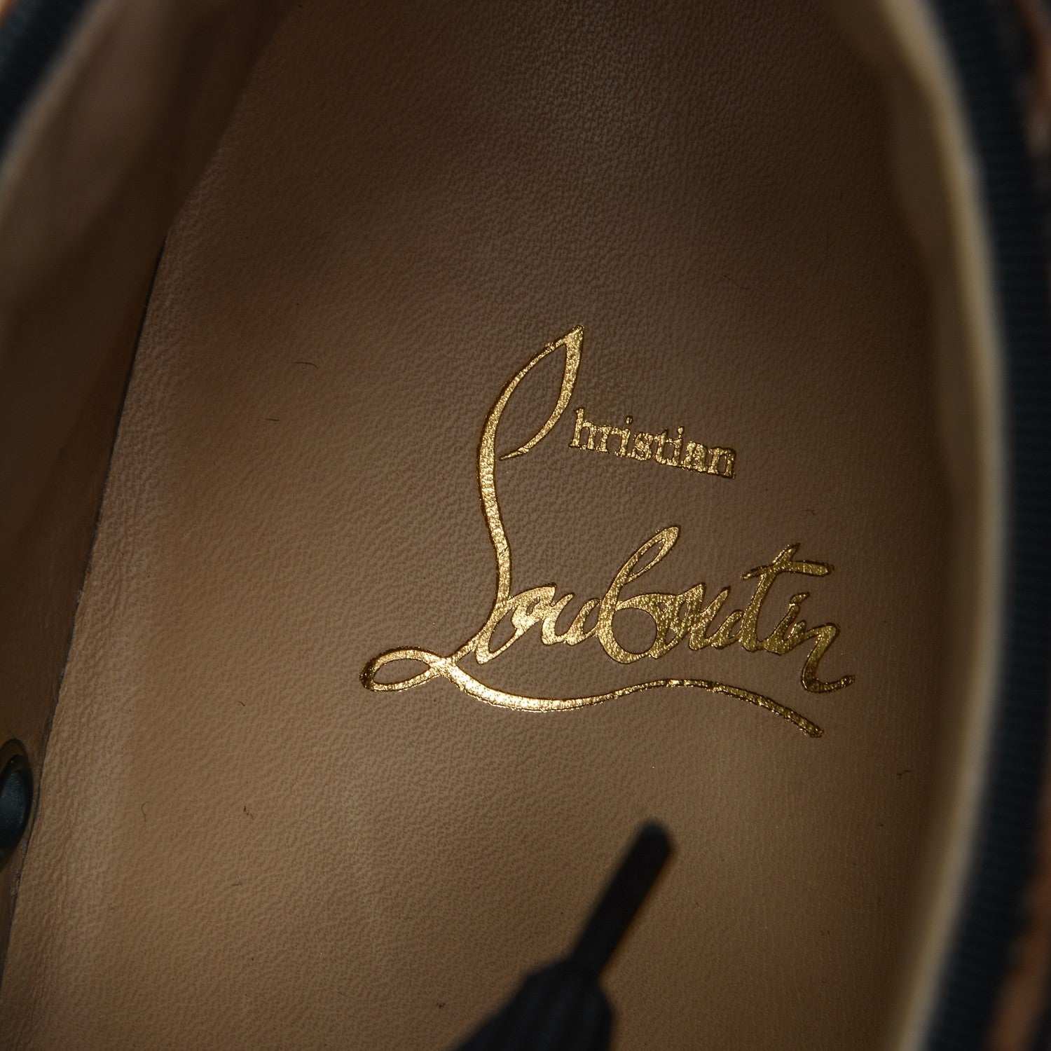 Christian Louboutin Pony Hair Suede Jaguar Bip Bip Flat Sneakers 39 Brown Black 8 of 8