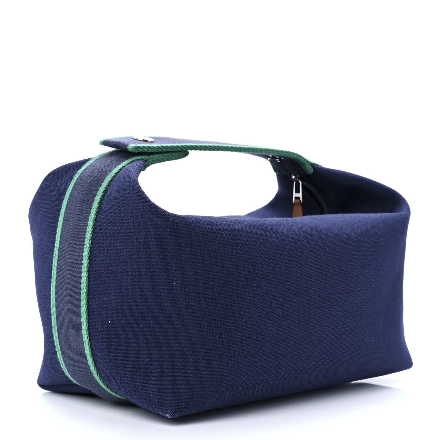 Hermes Canvas Small Bride-A-Brac Pouch Marine 3 of 12