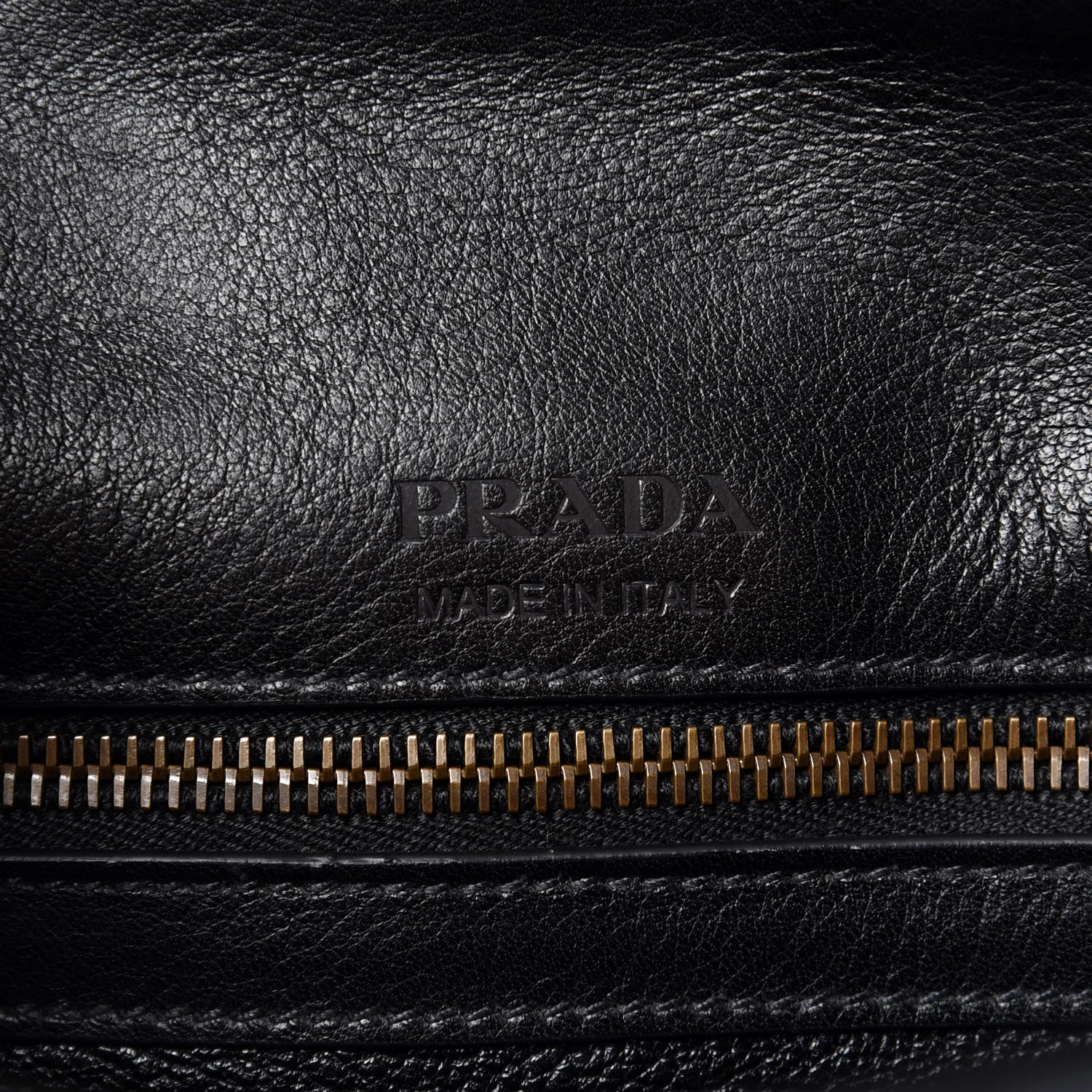 Prada Vitello Crossbody Bag Black 7 of 10