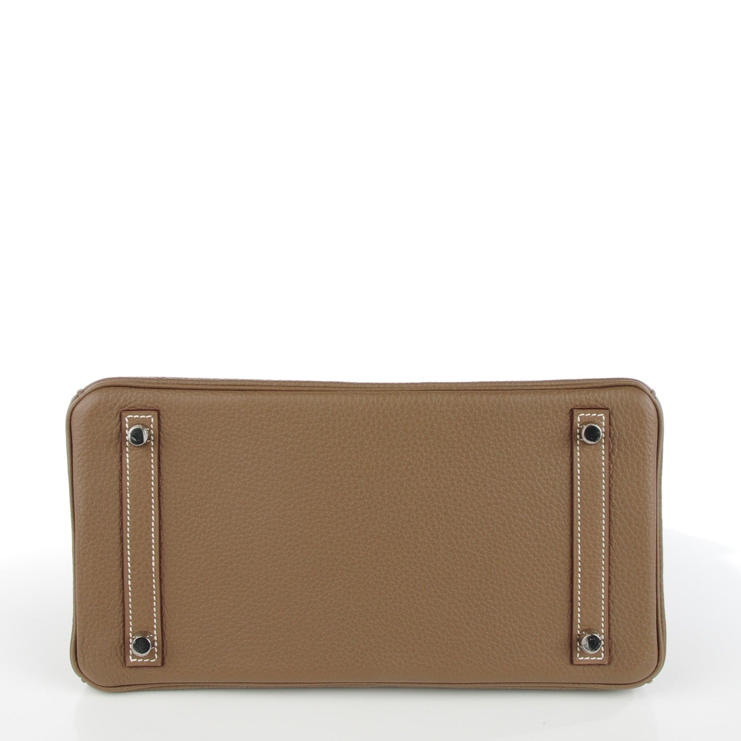 Hermes Taurillon Clemence Birkin 30 Etoupe 5 of 23