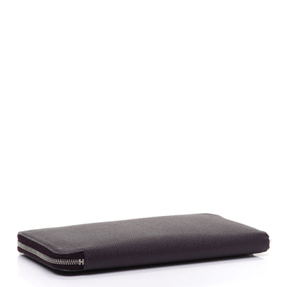 Hermes Epsom Silk'In Wallet Raisin 4 of 14
