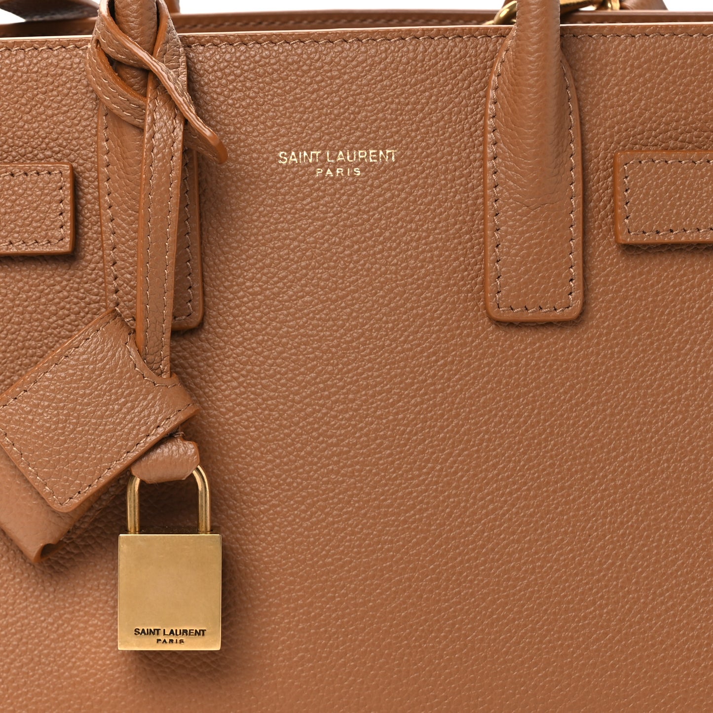 Grained Calfskin Nano Supple Sac De Jour Cinnamon