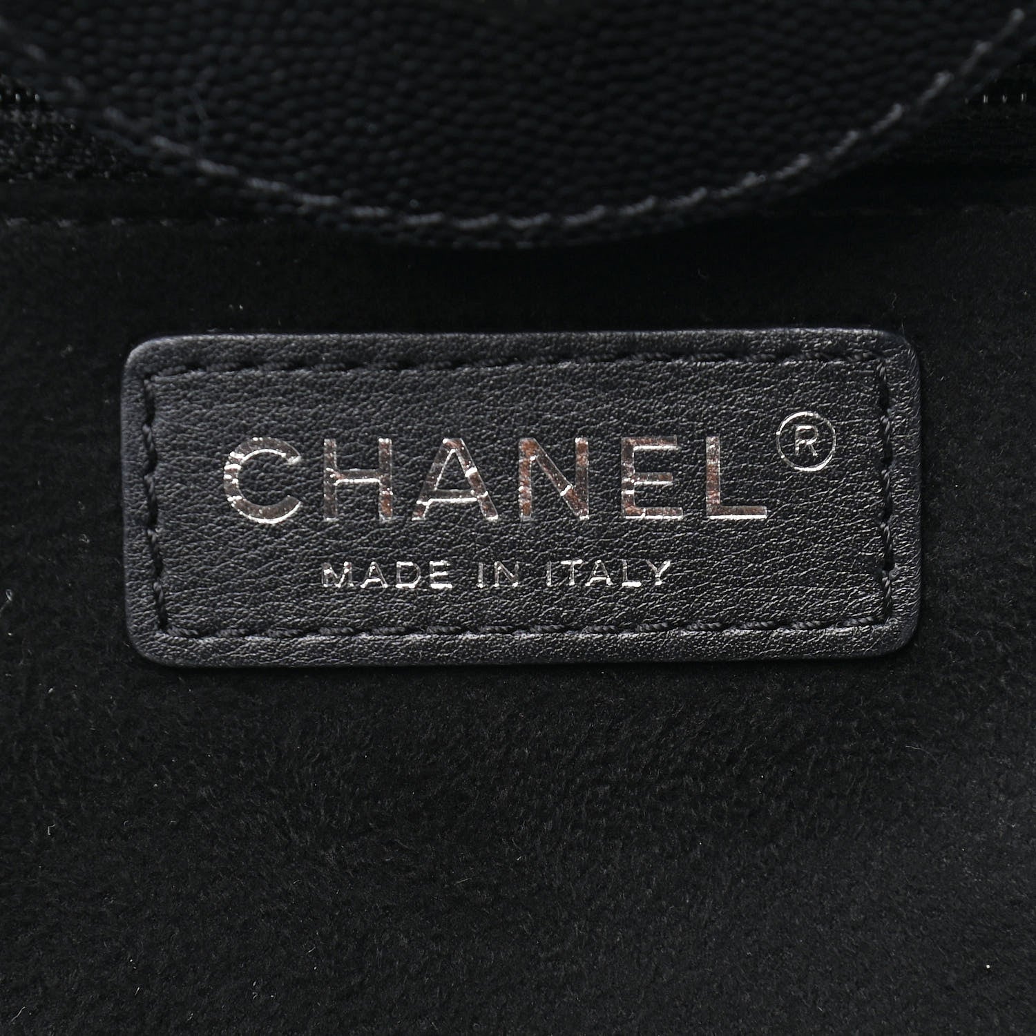 Chanel Caviar Medium Studded Deauville Tote Black 6 of 10