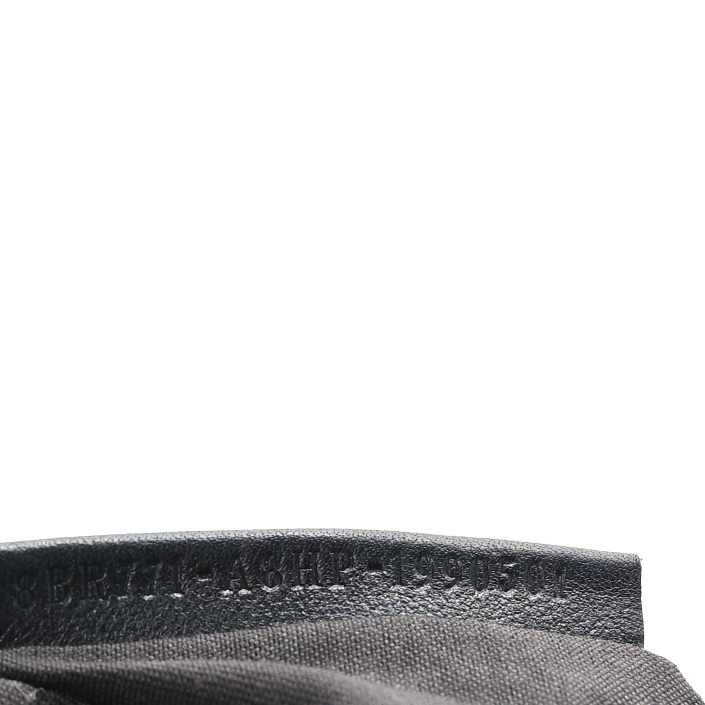 Shearling Vitello Dolce Macro FF 1974 Large Baguette Tobacco Black