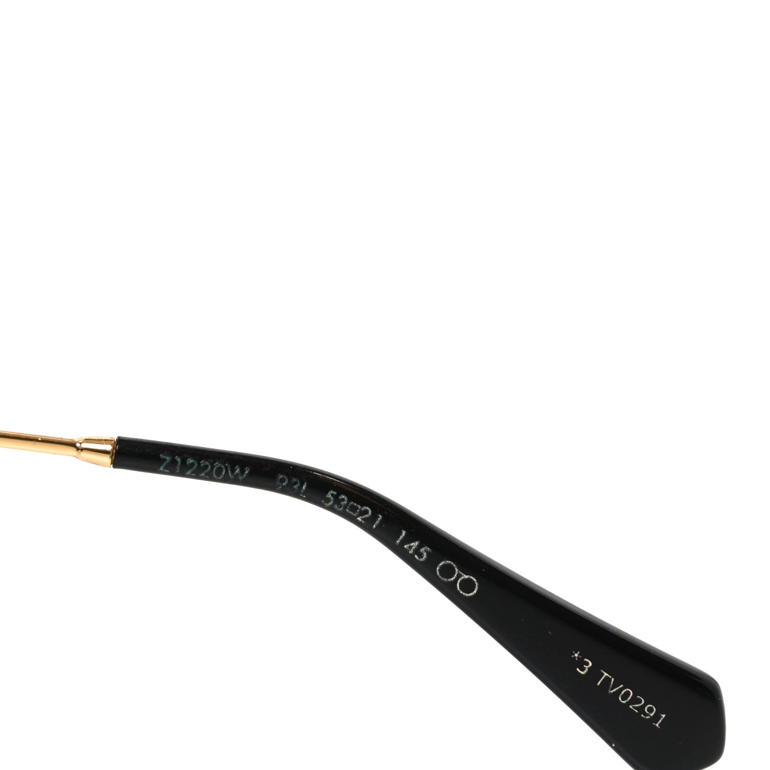 Louis Vuitton Arizona Dream Cat Eye Sunglasses Z1220W Black 6 of 8