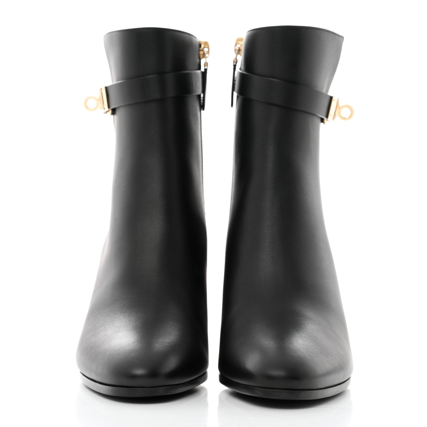 Calfskin Saint Germain Ankle Boots 38 Black