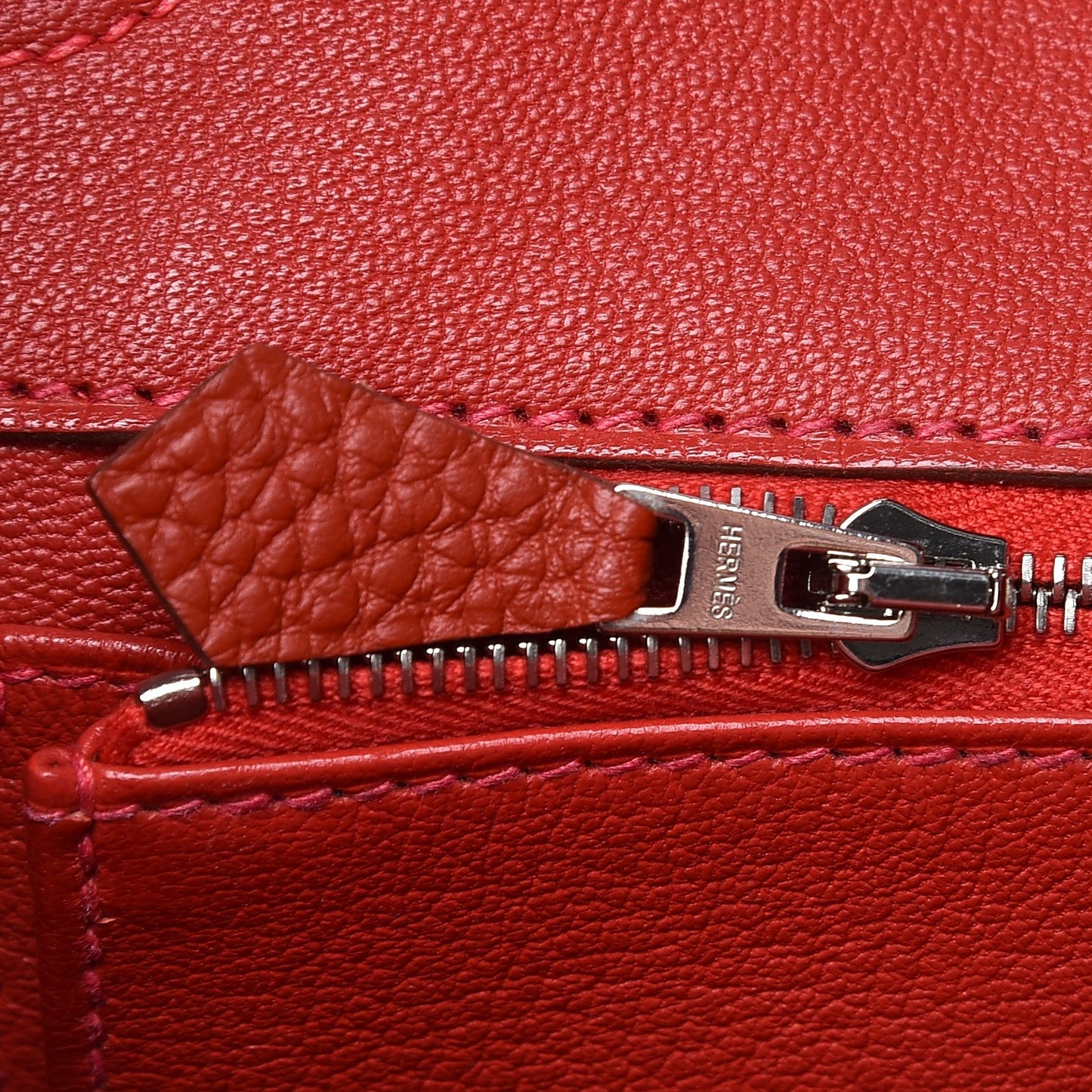 Togo Birkin 35 Rouge Casaque