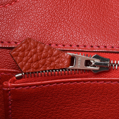 Hermes Togo Birkin 35 Rouge Casaque 11 of 30