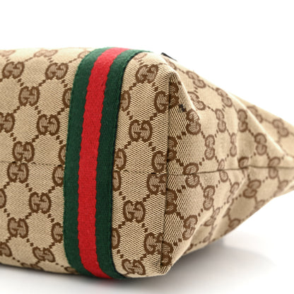 Gucci Monogram Small Jolicoeur Tote Dark Brown 10 of 11