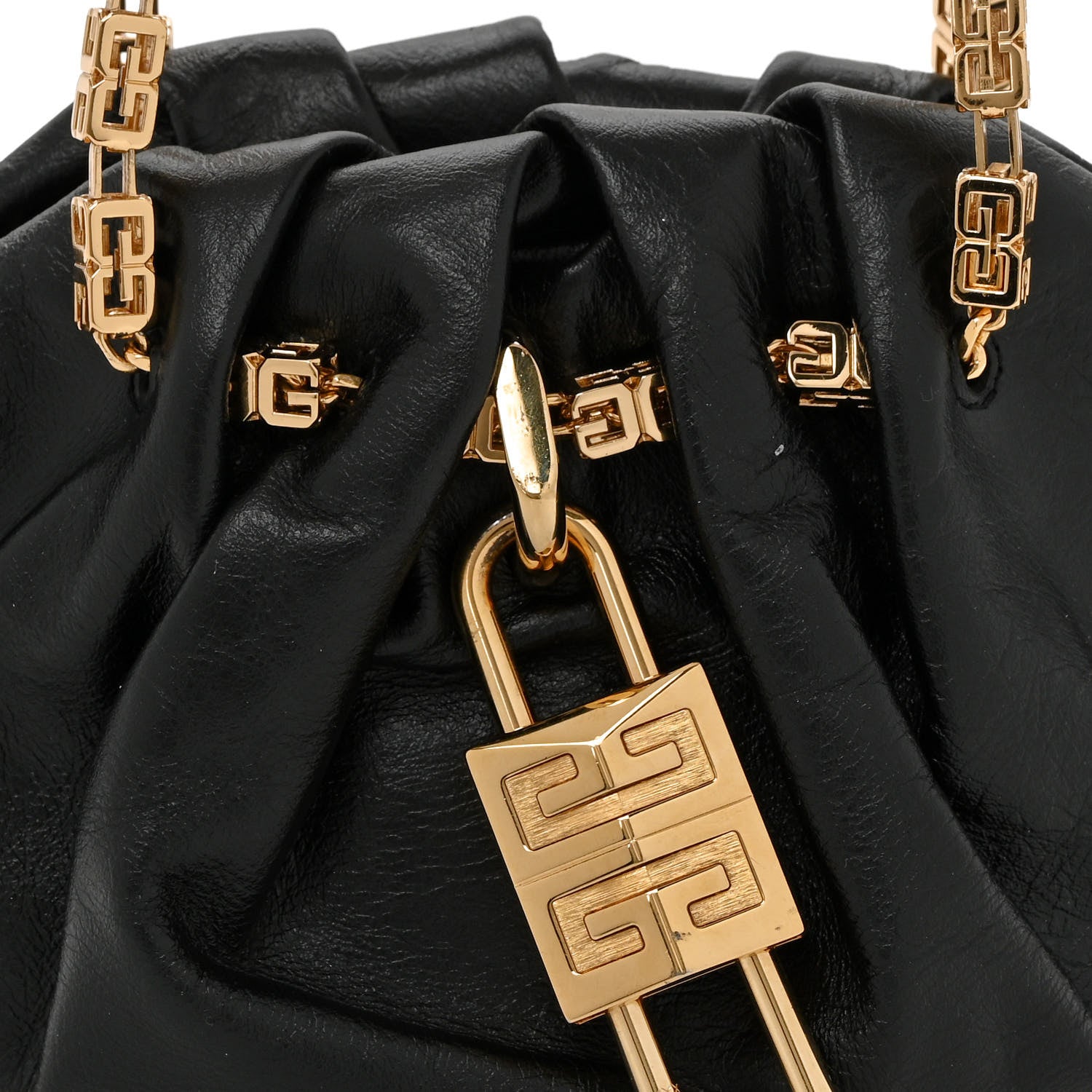 Givenchy Calfskin Kenny Mini Shoulder Bag Black 8 of 10