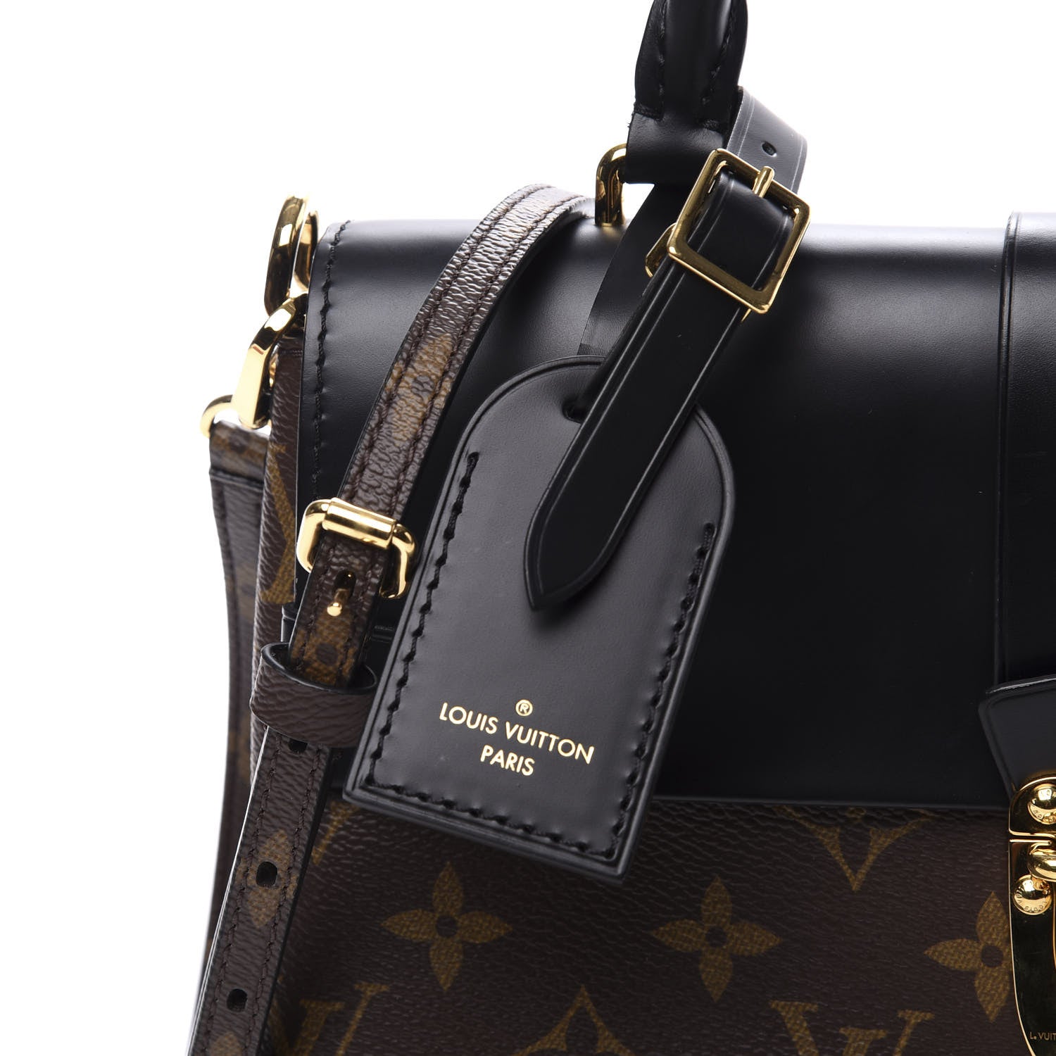 Louis Vuitton Monogram One Handle Flap Bag MM 9 of 10