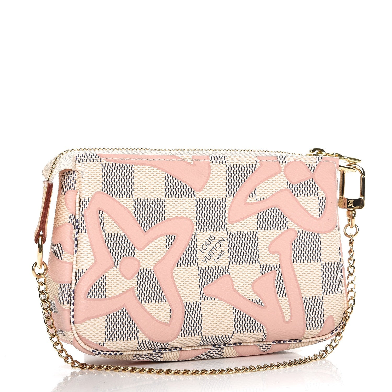 Louis Vuitton Damier Azur Tahitienne Mini Pochette Accessories 3 of 8
