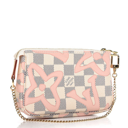Louis Vuitton Damier Azur Tahitienne Mini Pochette Accessories 3 of 8