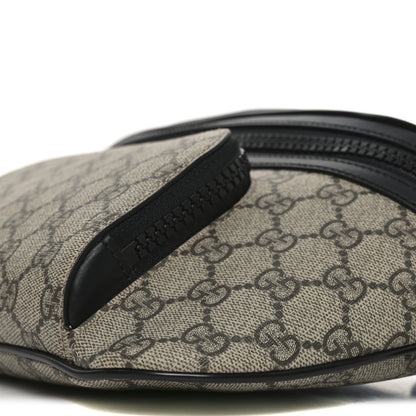 Gucci GG Supreme Monogram Large Belt Bag Beige Ebony Black 18 of 18
