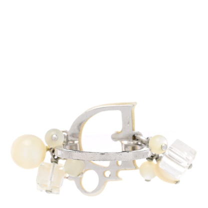 Christian Dior Enamel Bead Ring 49 5 Silver 3 of 4