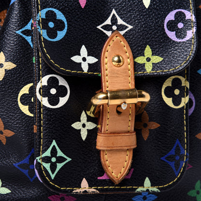 Louis Vuitton Monogram Multicolor Petit Noe Black 10 of 13