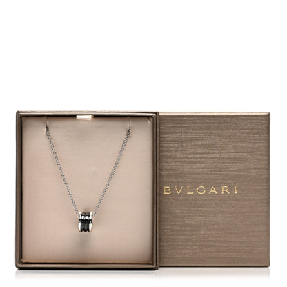 Bulgari Sterling Silver Ceramic Save The Children Pendant Necklace 6 of 6