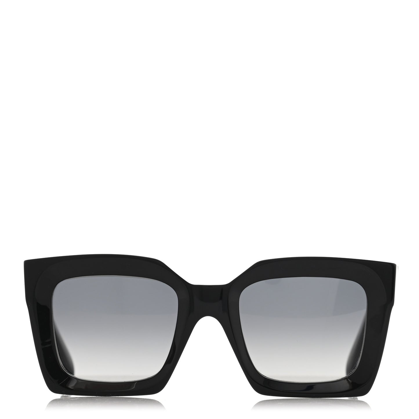 Acetate Square Sunglasses CL401301 Black