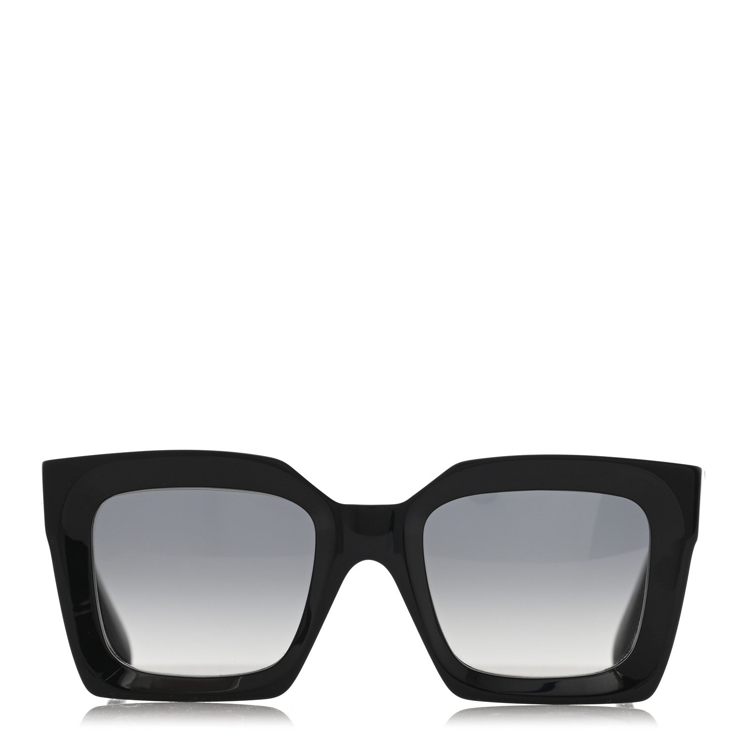 Celine Acetate Square Sunglasses CL401301 Black 3 of 8