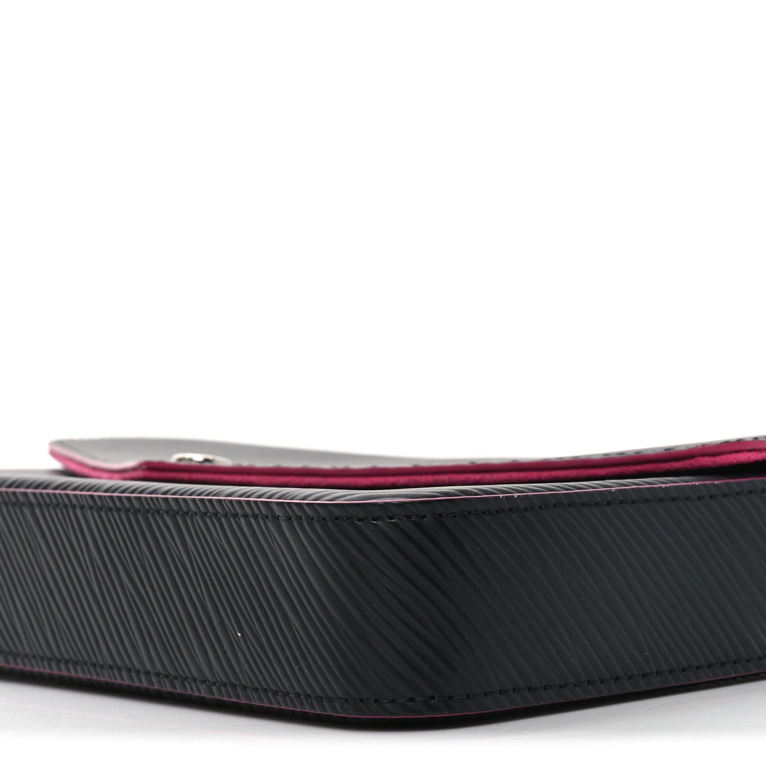 Louis Vuitton Epi Pochette Felicie Black Hot Pink 9 of 10