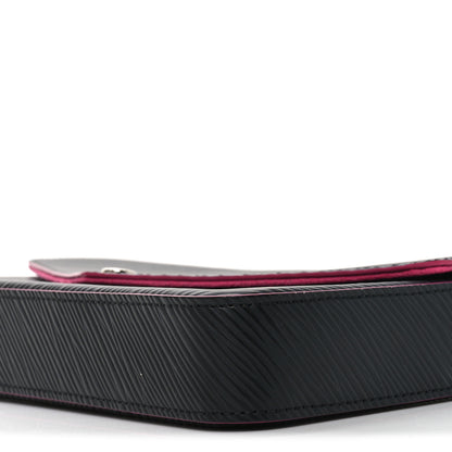 Louis Vuitton Epi Pochette Felicie Black Hot Pink 9 of 10