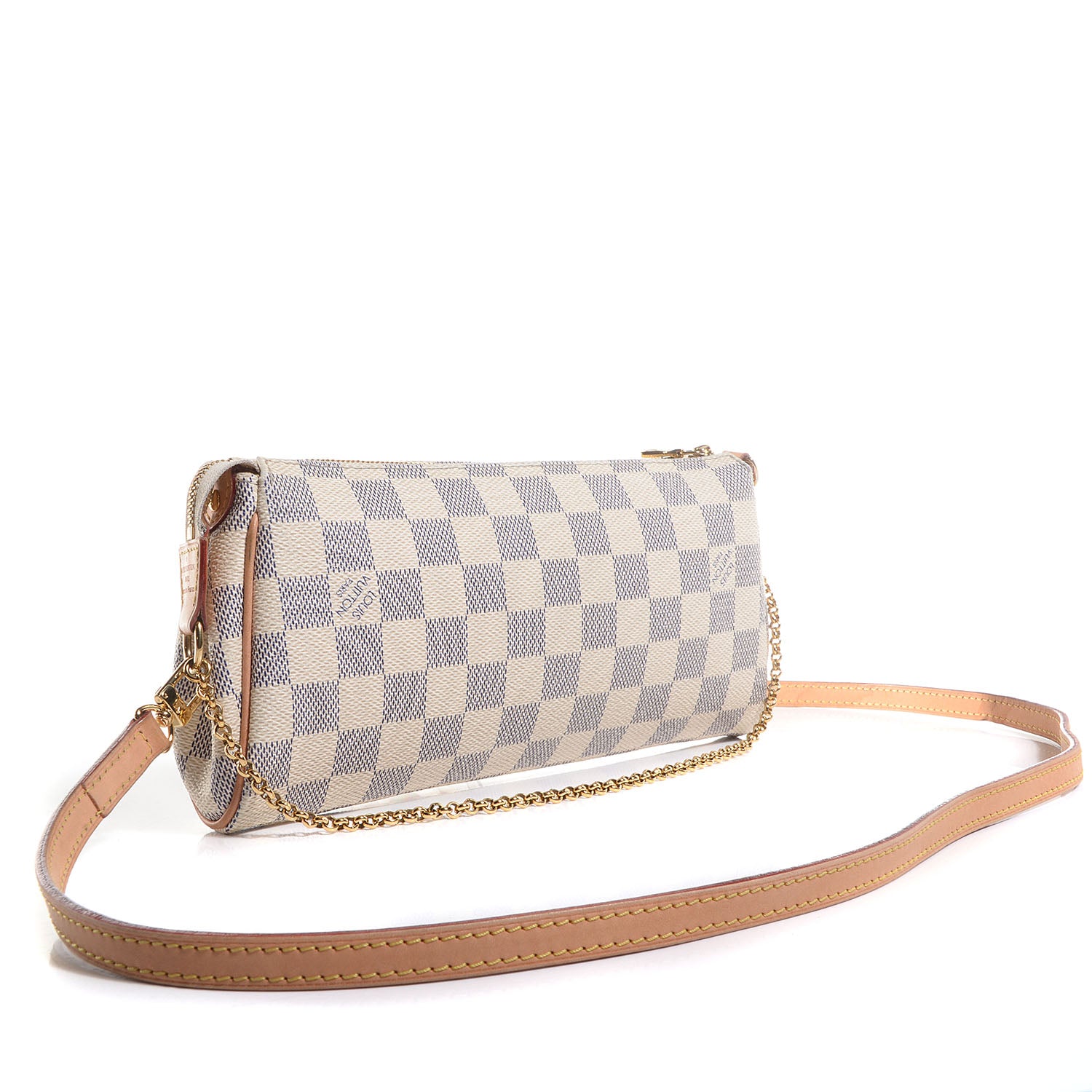 Louis Vuitton Damier Azur Eva Clutch 3 of 7