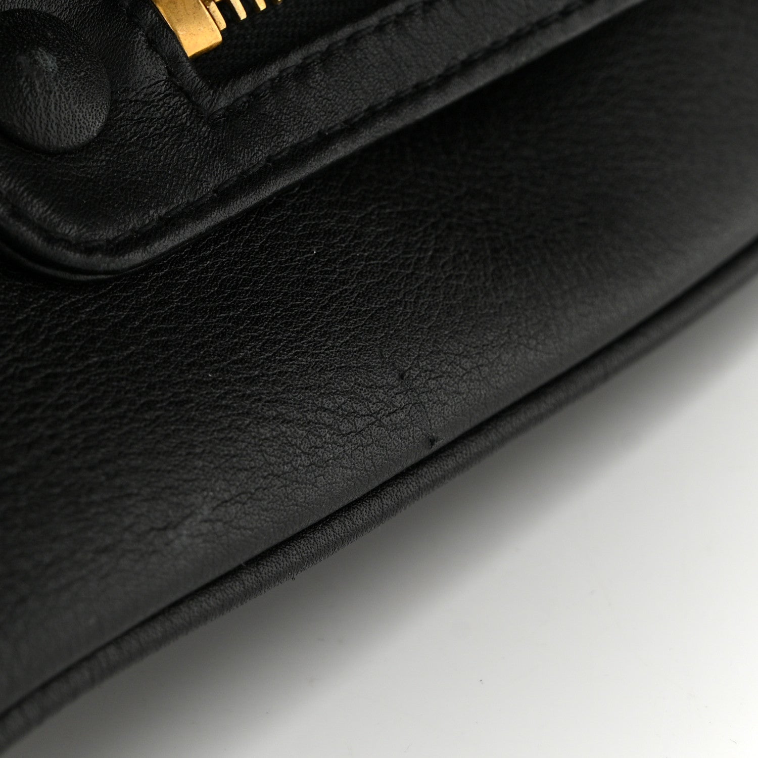 Chanel Calfskin Stitched XL Weekender Black 12 of 13