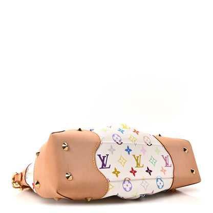 Louis Vuitton Monogram Multicolor Judy MM White 4 of 9