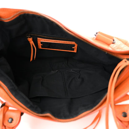 Balenciaga Agneau Classic Hardware First Tangerine 5 of 10