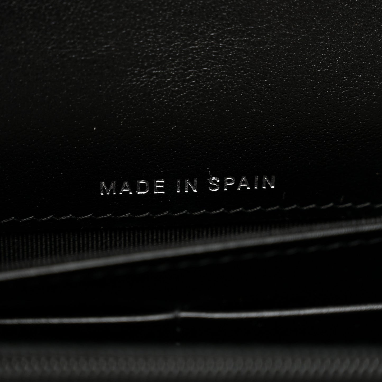 Patent Quilted Large Gusset Flap Wallet So Black