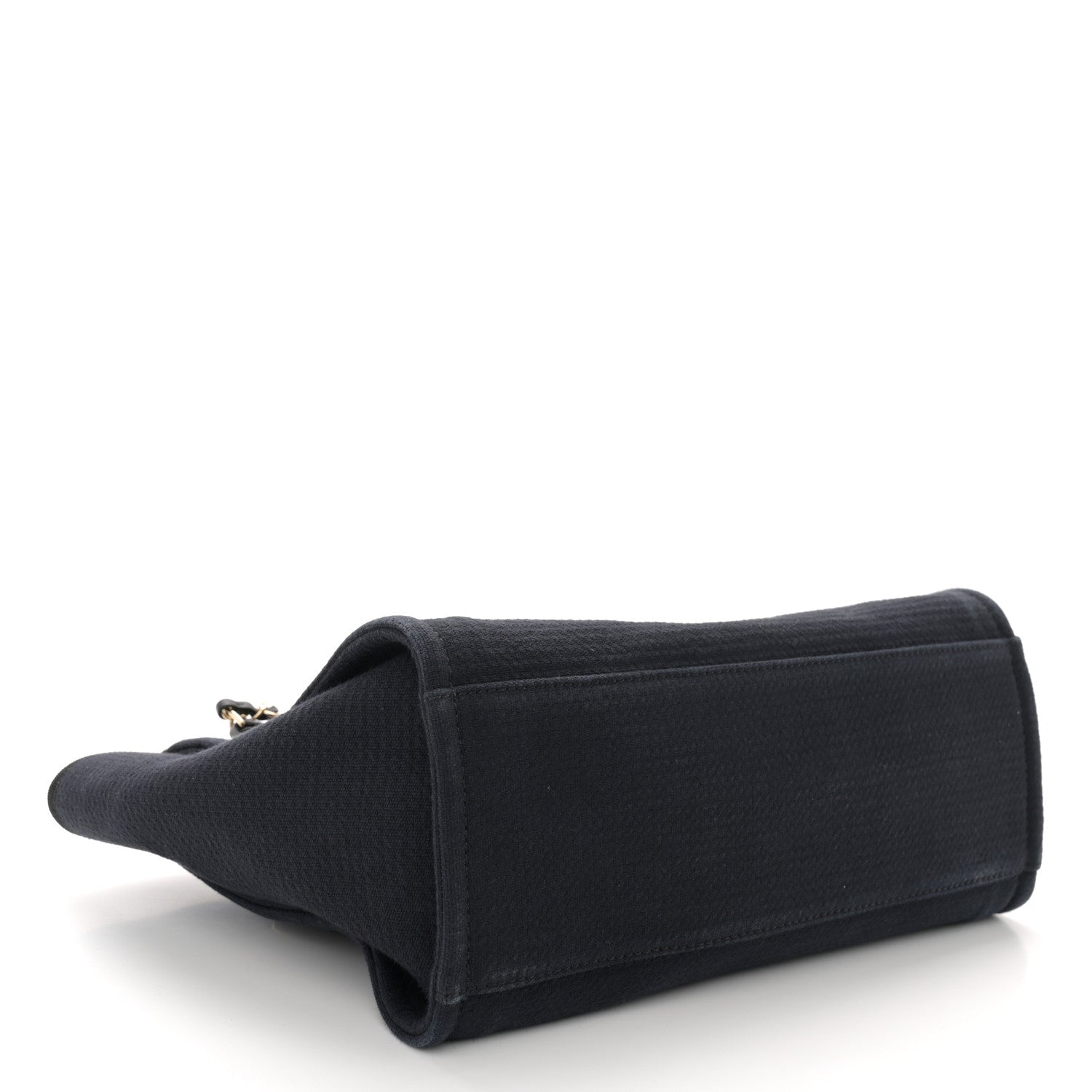 Chanel Mixed Fibers Small Deauville Tote Black 5 of 11