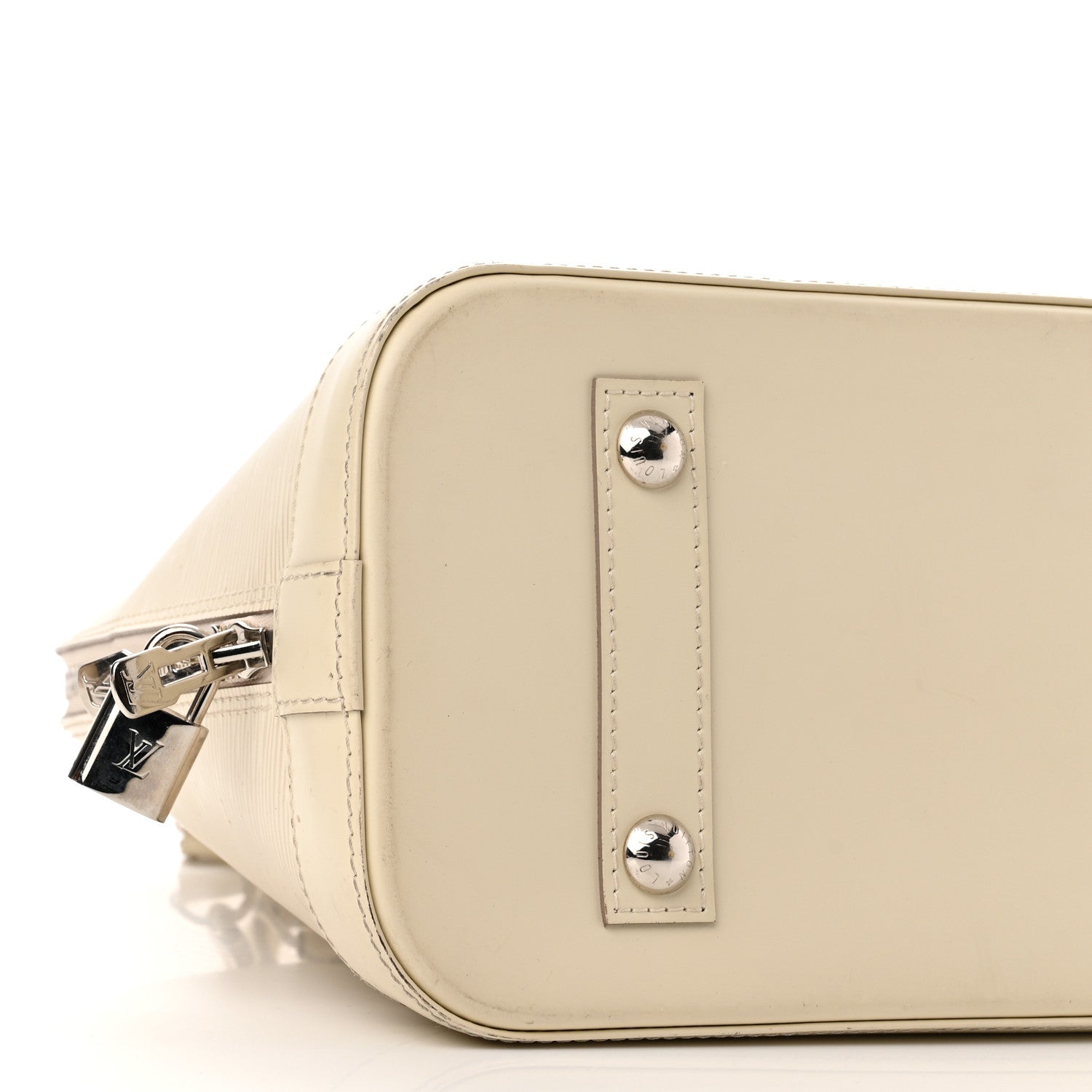 Louis Vuitton Epi Alma MM Ivory 8 of 9