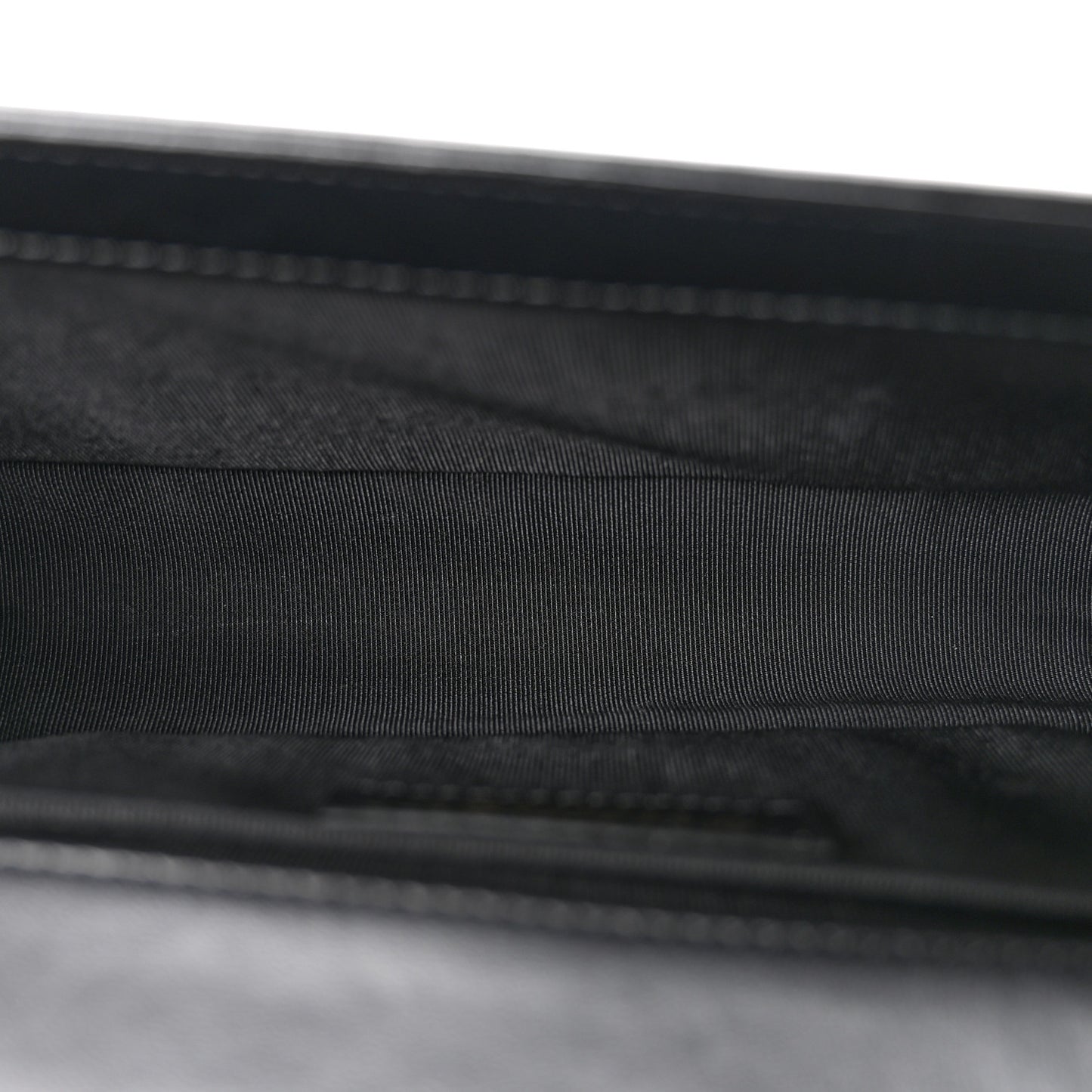 Lambskin Quilted Medium Boy Flap Black