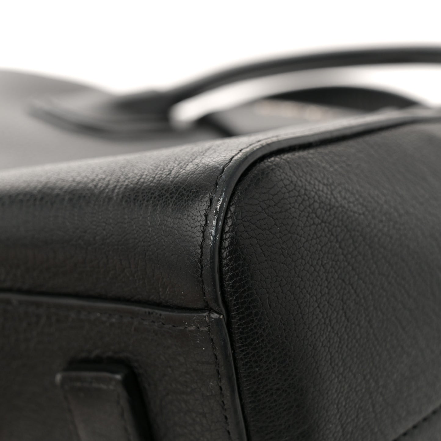 Sugar Goatskin Small Antigona Black