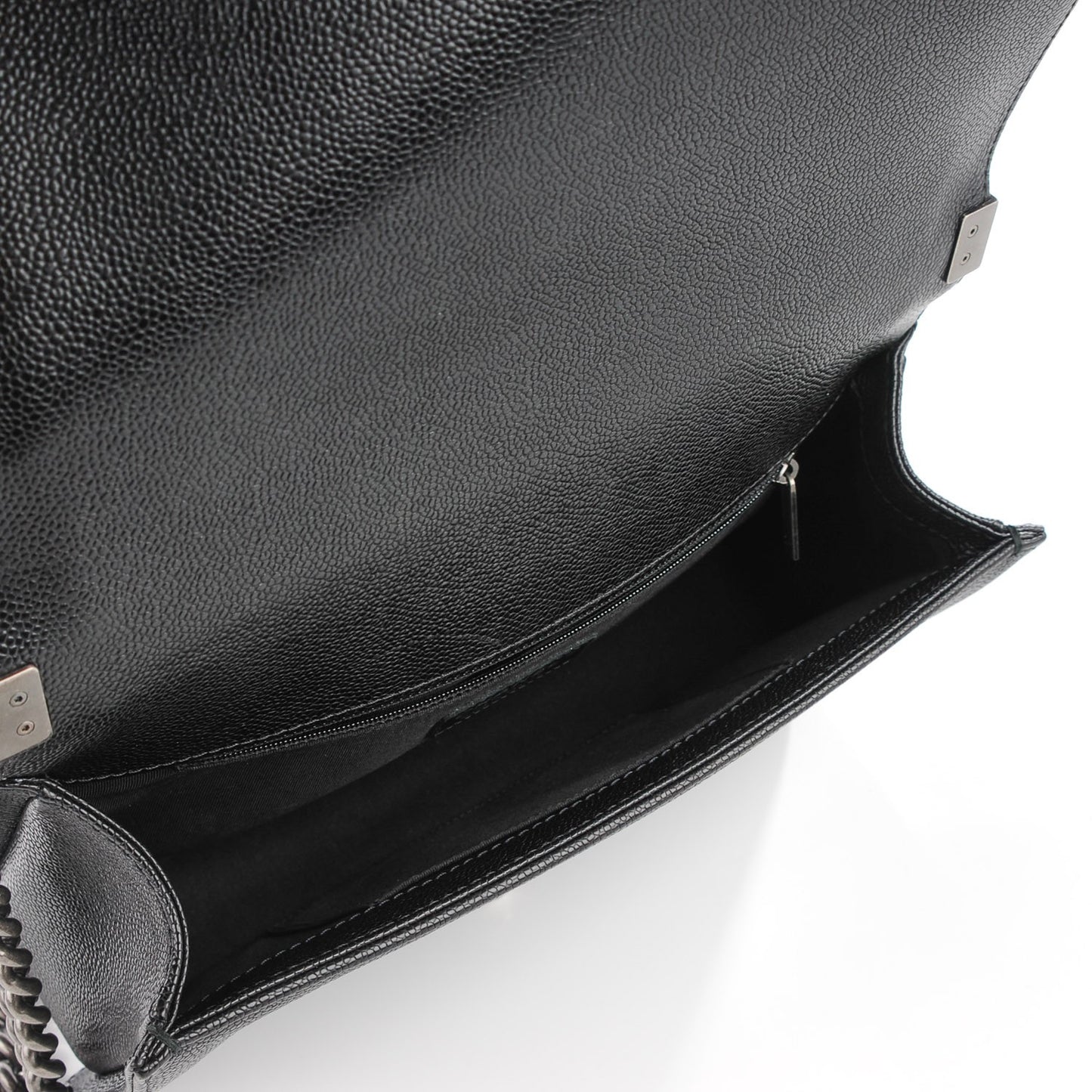 Caviar Quilted New Medium Boy Flap Black