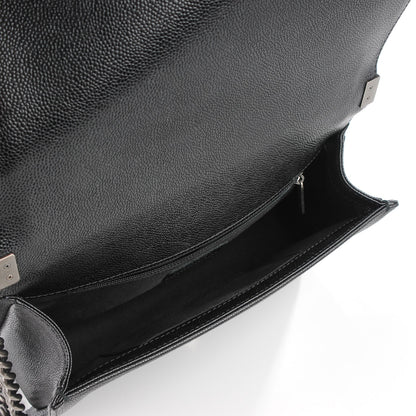 Chanel Caviar Quilted New Medium Boy Flap Black 6 of 9